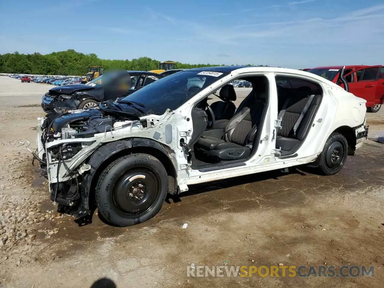 1 Photograph of a damaged car 1N4AA6AV0KC384836 NISSAN MAXIMA 2019