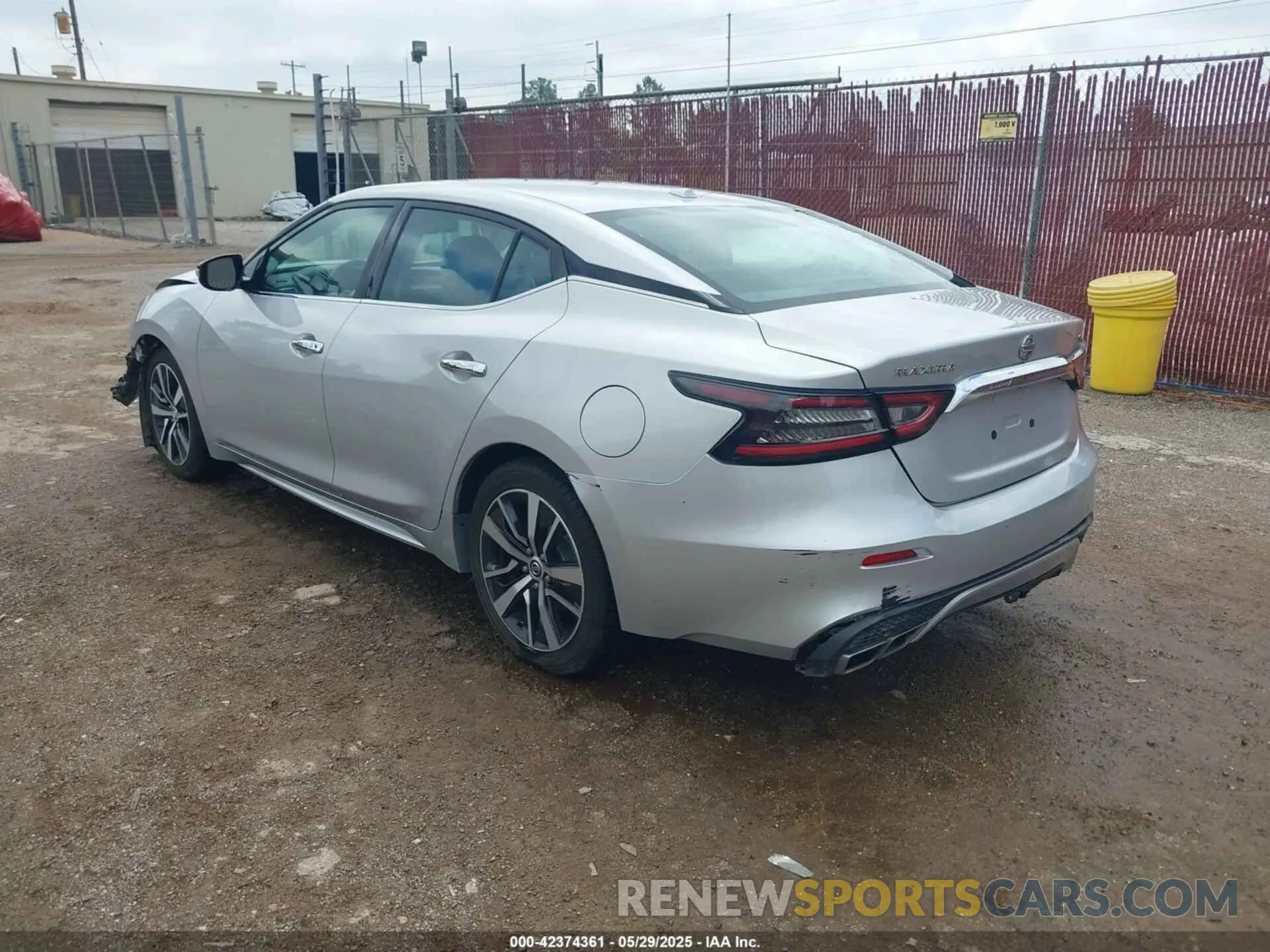 3 Photograph of a damaged car 1N4AA6AV1KC361453 NISSAN MAXIMA 2019