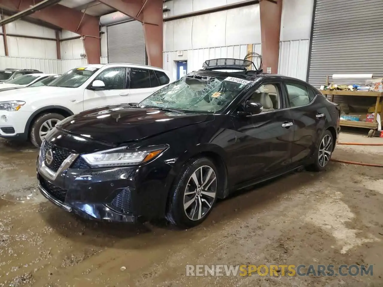 1 Photograph of a damaged car 1N4AA6AV1KC361758 NISSAN MAXIMA 2019