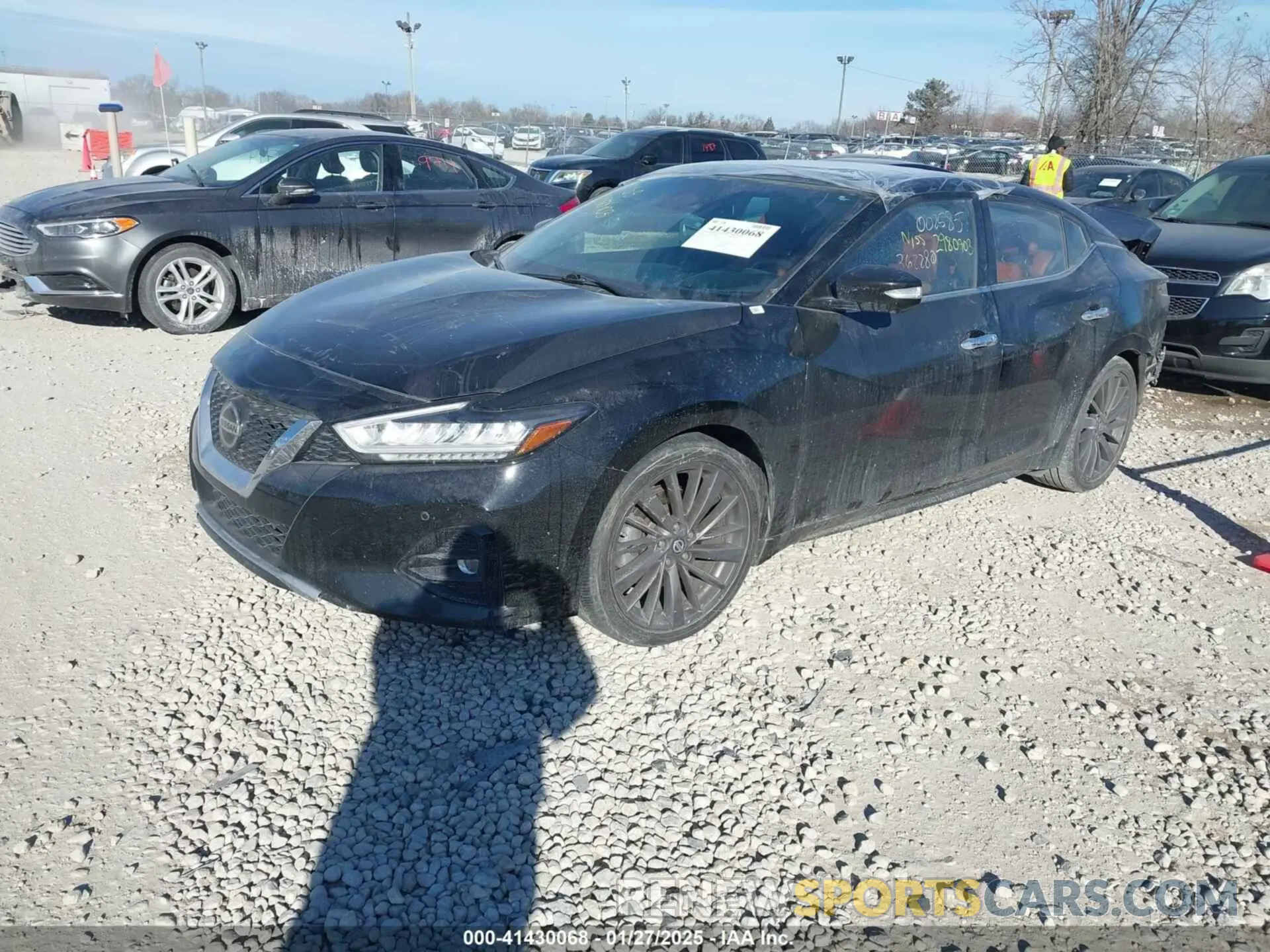 2 Photograph of a damaged car 1N4AA6AV1KC362280 NISSAN MAXIMA 2019