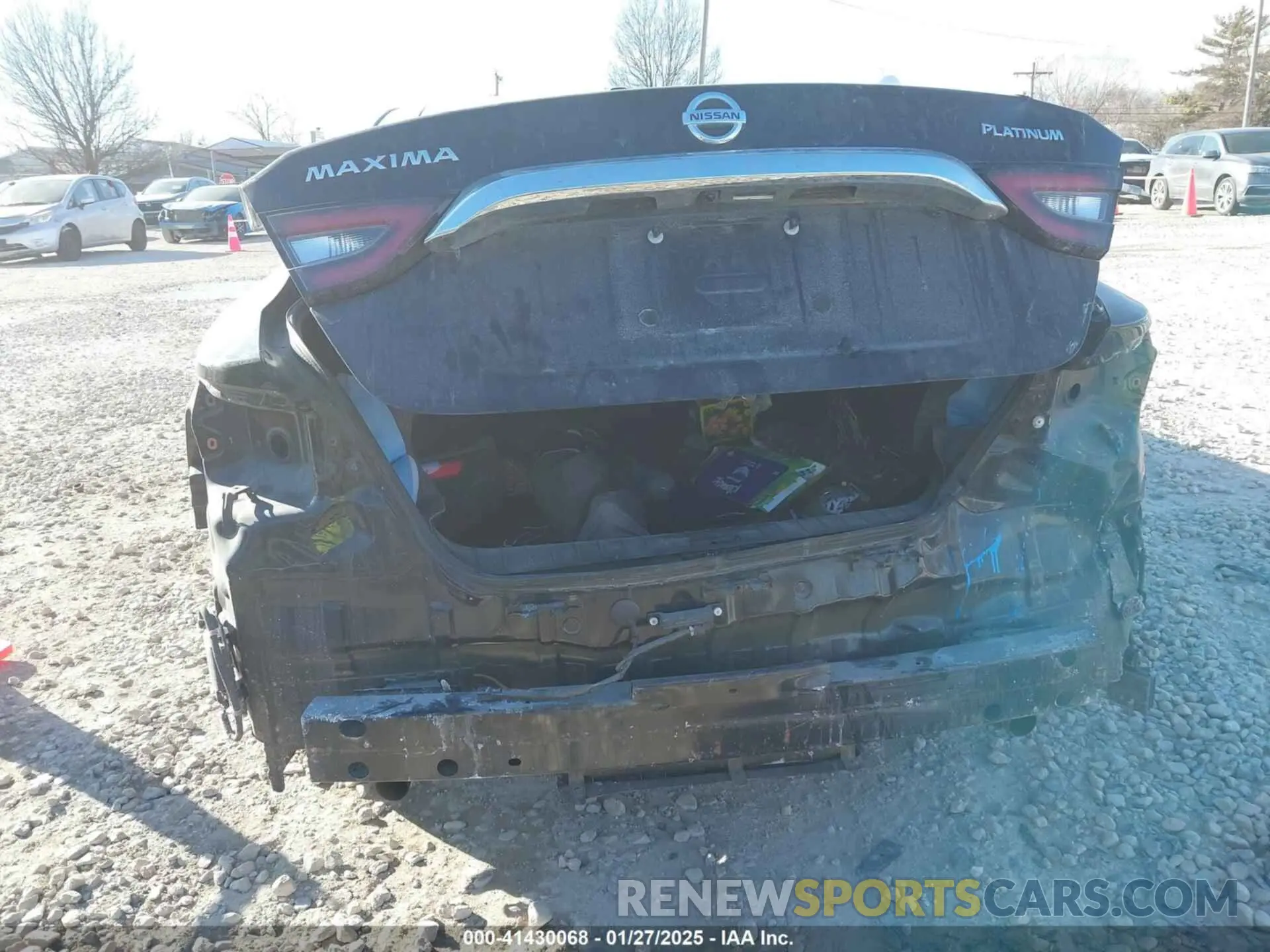 6 Photograph of a damaged car 1N4AA6AV1KC362280 NISSAN MAXIMA 2019