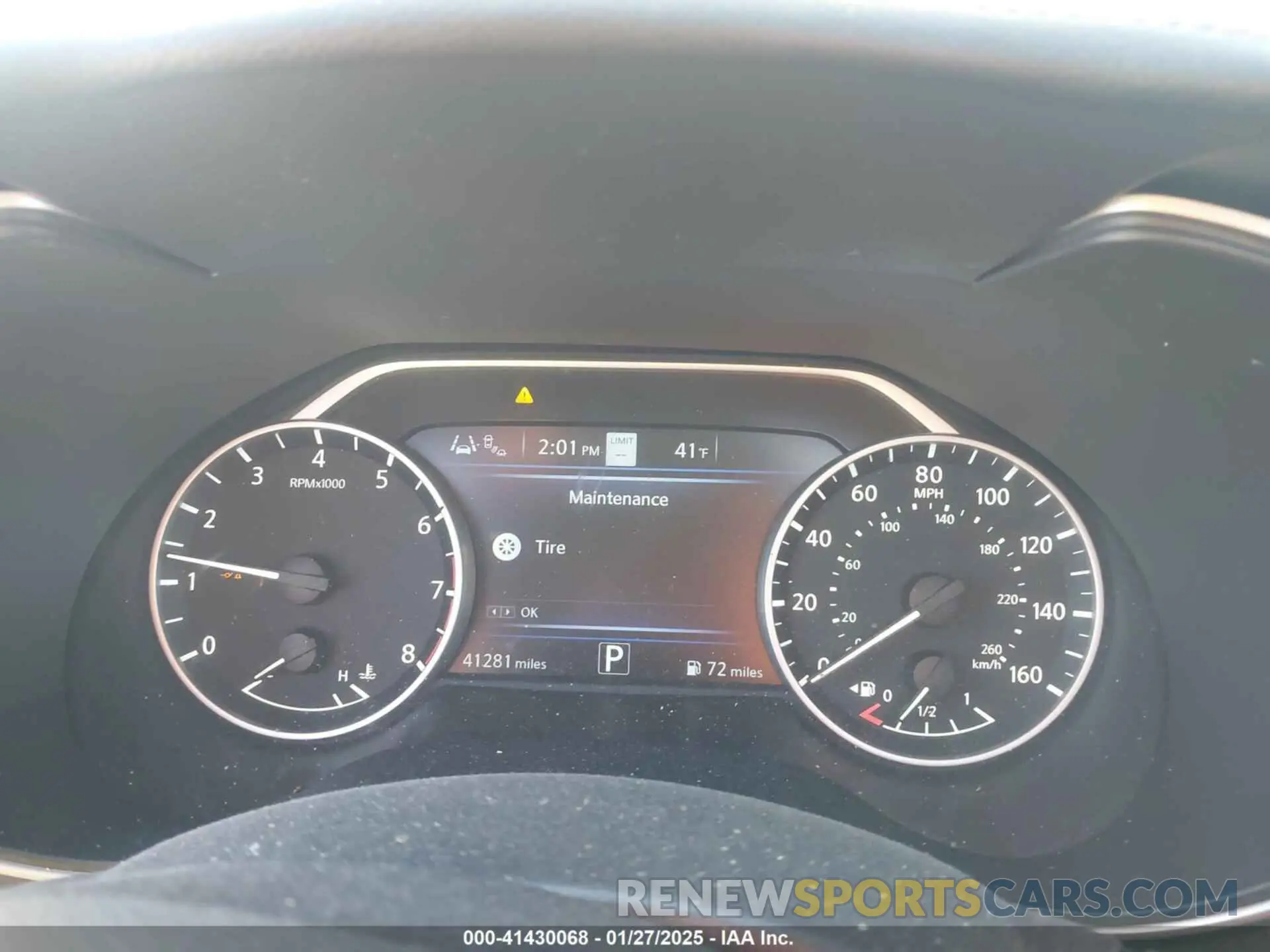 7 Photograph of a damaged car 1N4AA6AV1KC362280 NISSAN MAXIMA 2019