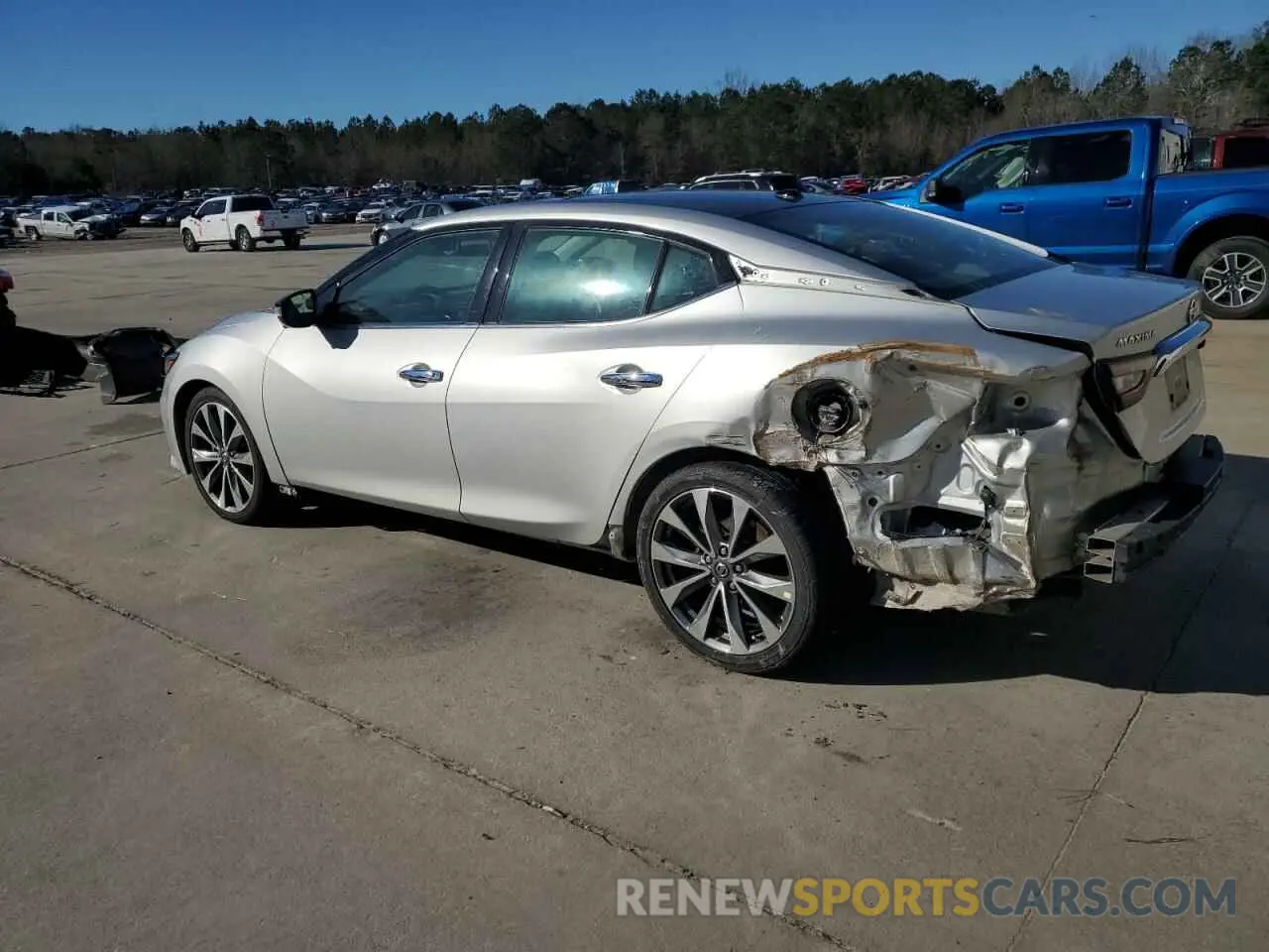 2 Photograph of a damaged car 1N4AA6AV1KC371626 NISSAN MAXIMA 2019