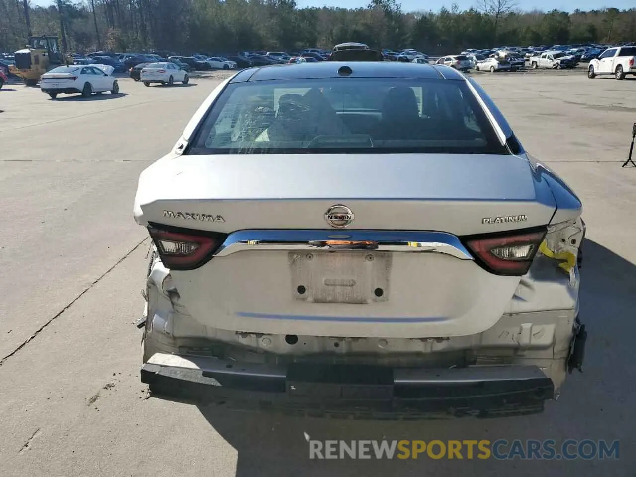 6 Photograph of a damaged car 1N4AA6AV1KC371626 NISSAN MAXIMA 2019