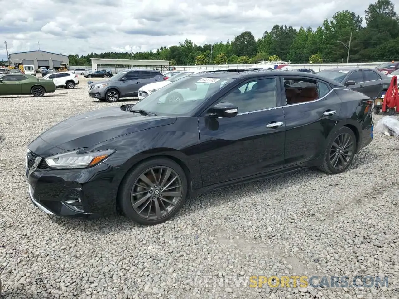 1 Photograph of a damaged car 1N4AA6AV1KC373425 NISSAN MAXIMA 2019