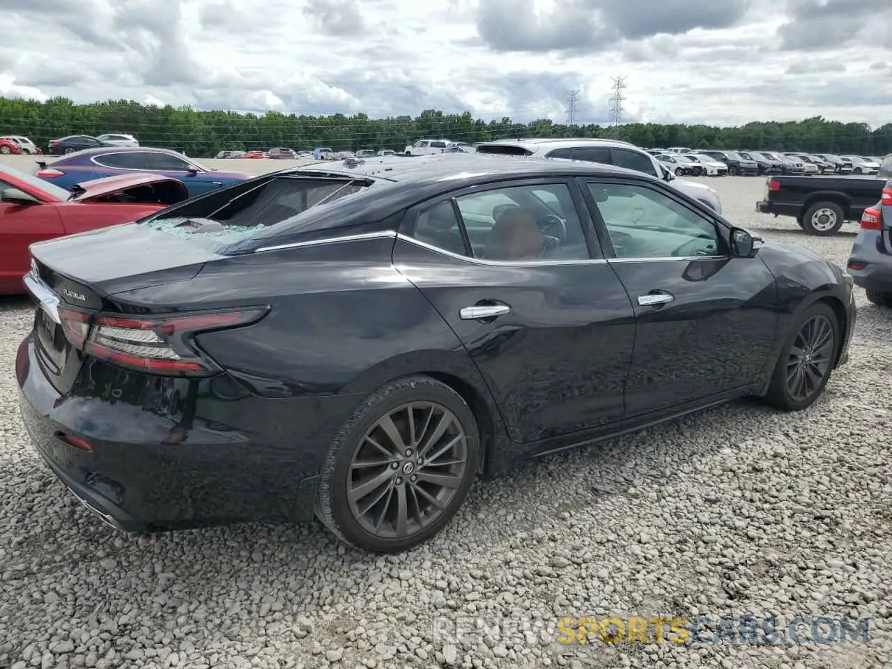 3 Photograph of a damaged car 1N4AA6AV1KC373425 NISSAN MAXIMA 2019