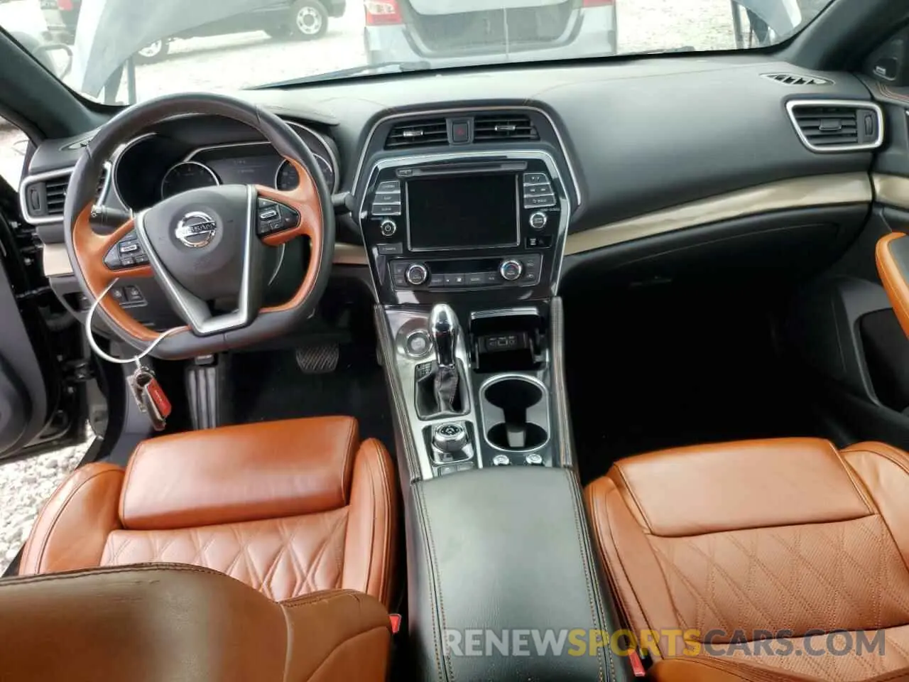 8 Photograph of a damaged car 1N4AA6AV1KC373425 NISSAN MAXIMA 2019