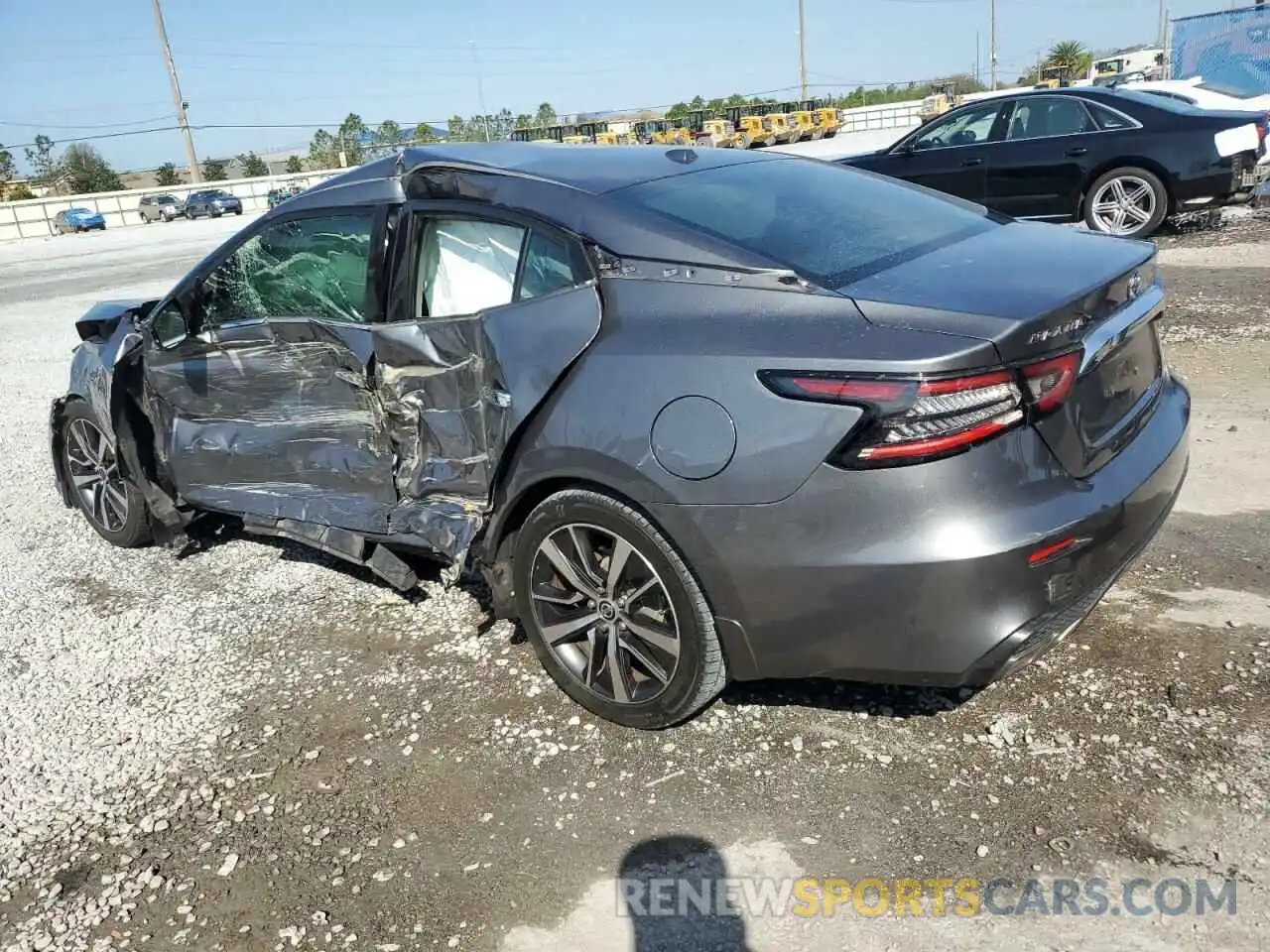 2 Photograph of a damaged car 1N4AA6AV1KC373814 NISSAN MAXIMA 2019