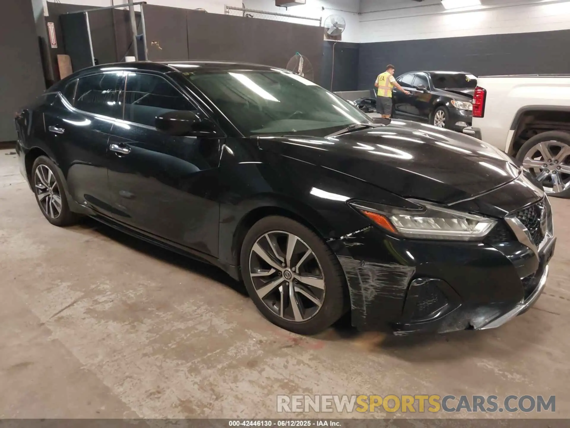 1 Photograph of a damaged car 1N4AA6AV1KC375806 NISSAN MAXIMA 2019