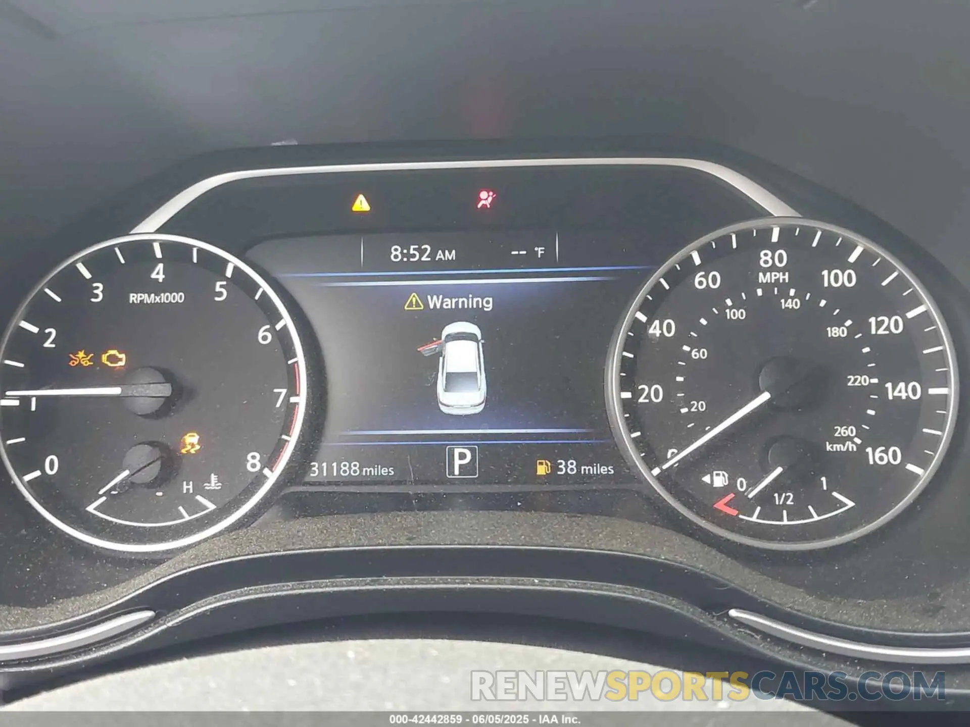 7 Photograph of a damaged car 1N4AA6AV1KC379113 NISSAN MAXIMA 2019