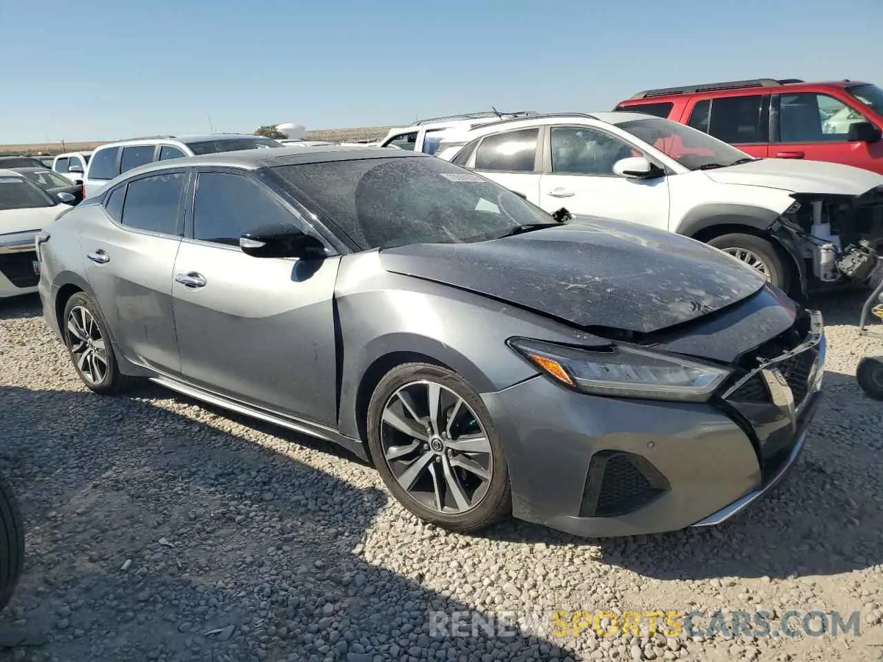 4 Photograph of a damaged car 1N4AA6AV1KC382125 NISSAN MAXIMA 2019