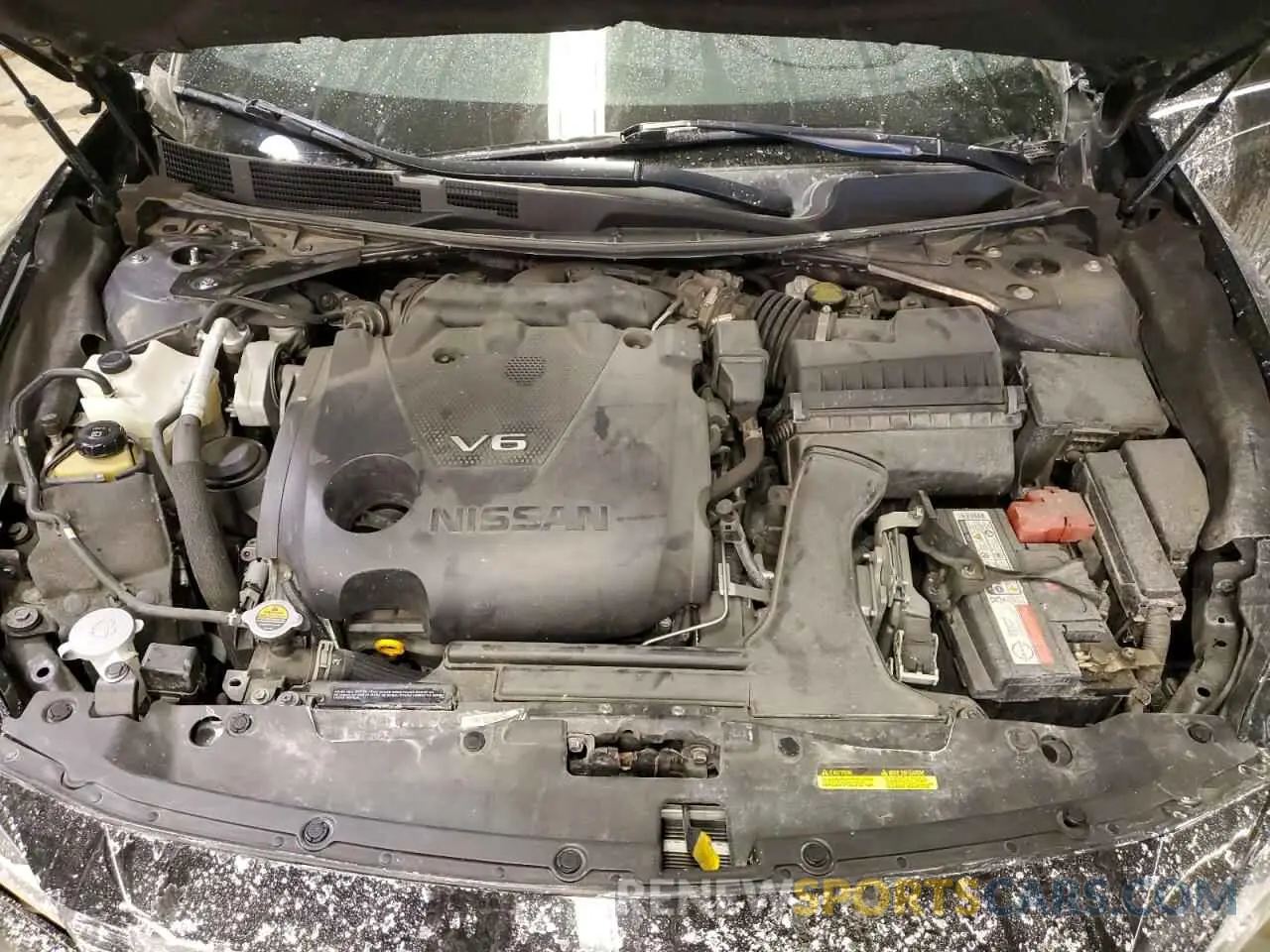 11 Photograph of a damaged car 1N4AA6AV2KC374535 NISSAN MAXIMA 2019