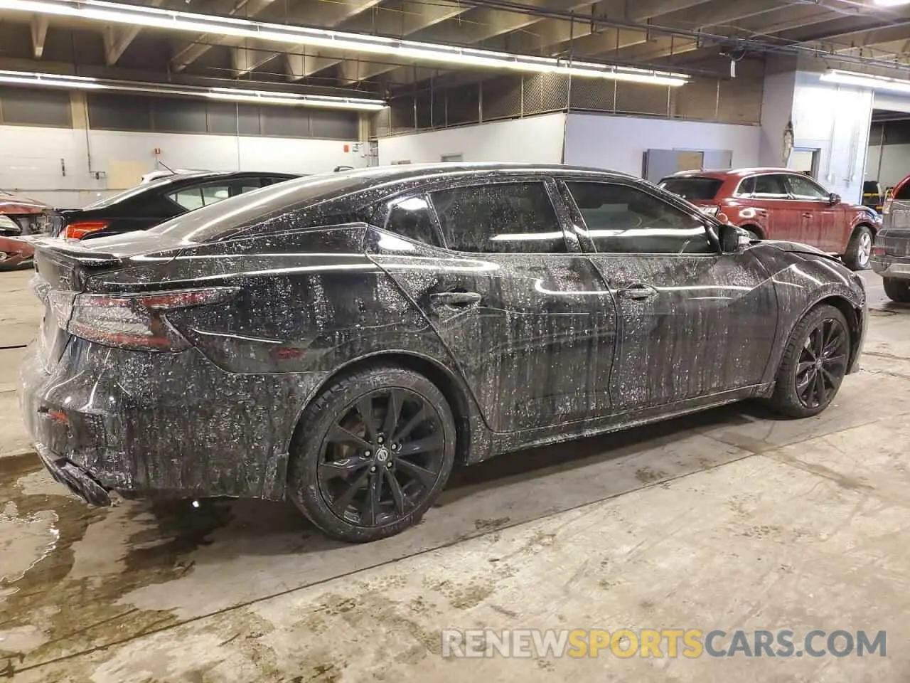3 Photograph of a damaged car 1N4AA6AV2KC374535 NISSAN MAXIMA 2019
