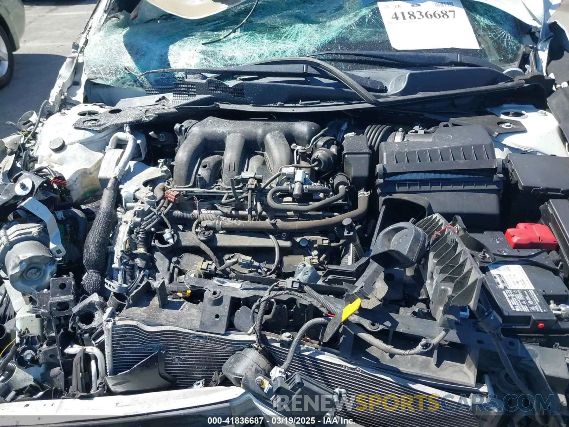 10 Photograph of a damaged car 1N4AA6AV2KC375376 NISSAN MAXIMA 2019