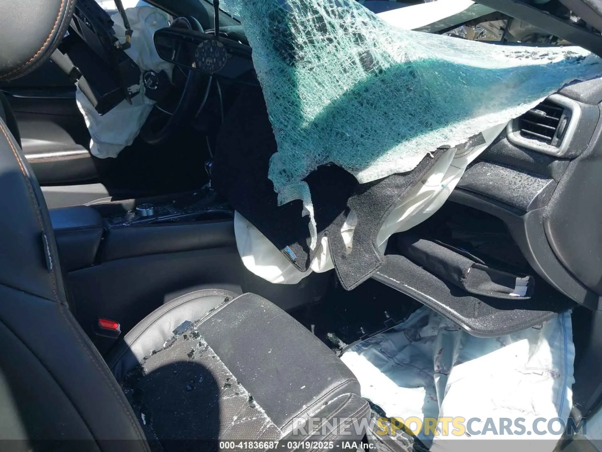 5 Photograph of a damaged car 1N4AA6AV2KC375376 NISSAN MAXIMA 2019