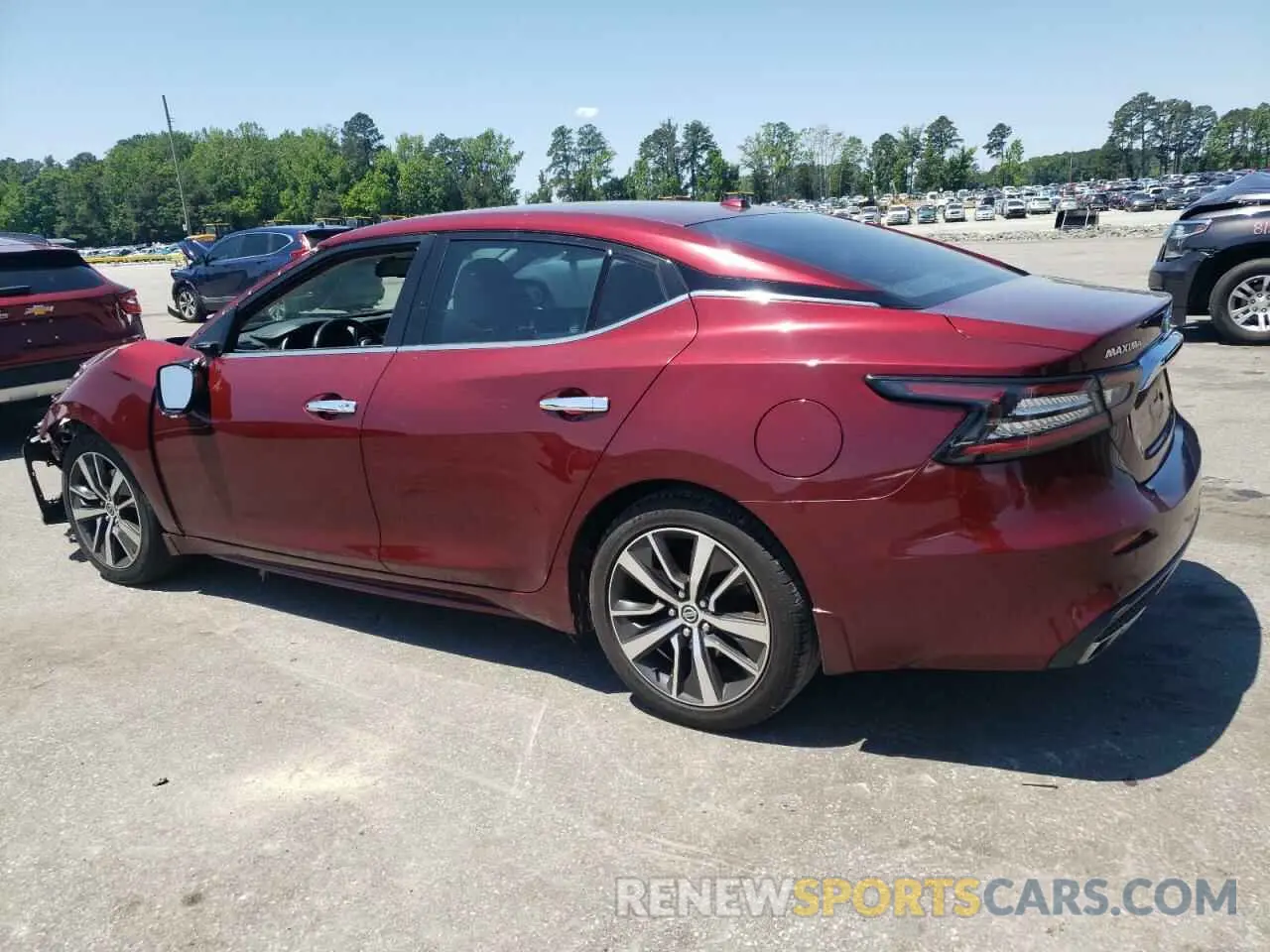 2 Photograph of a damaged car 1N4AA6AV2KC380481 NISSAN MAXIMA 2019