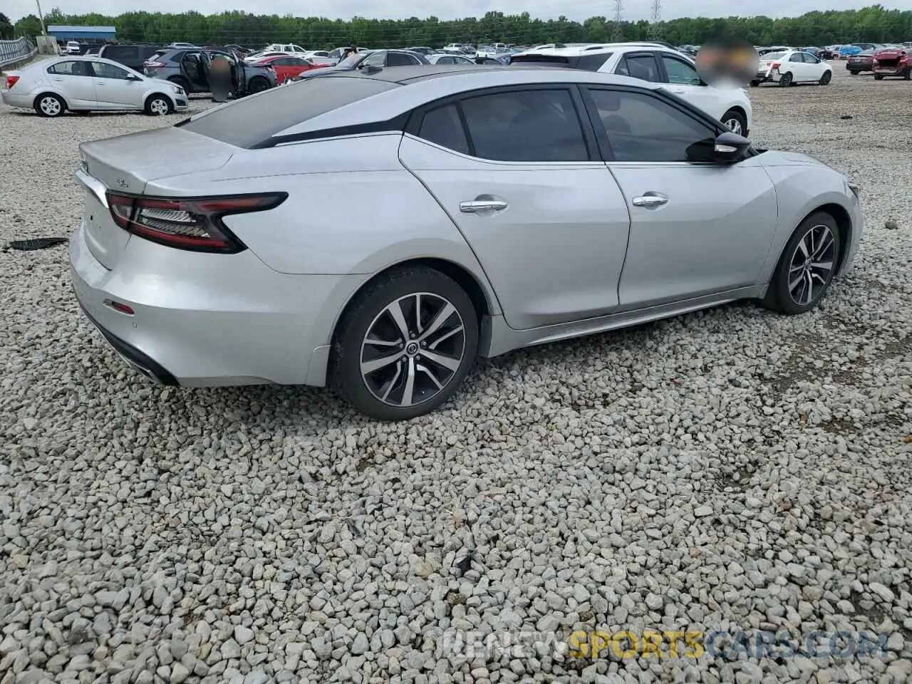 3 Photograph of a damaged car 1N4AA6AV3KC363334 NISSAN MAXIMA 2019