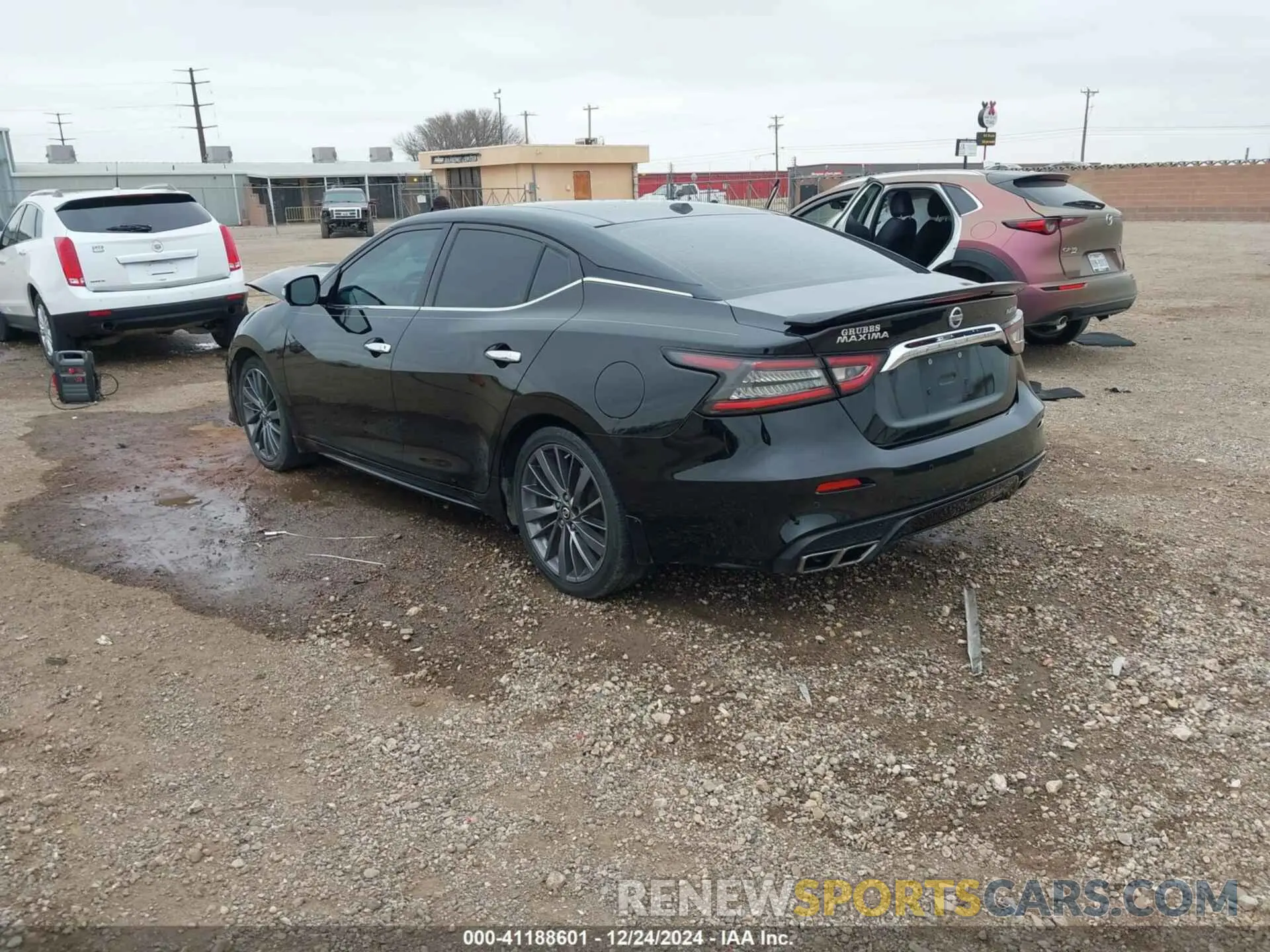3 Photograph of a damaged car 1N4AA6AV3KC363415 NISSAN MAXIMA 2019