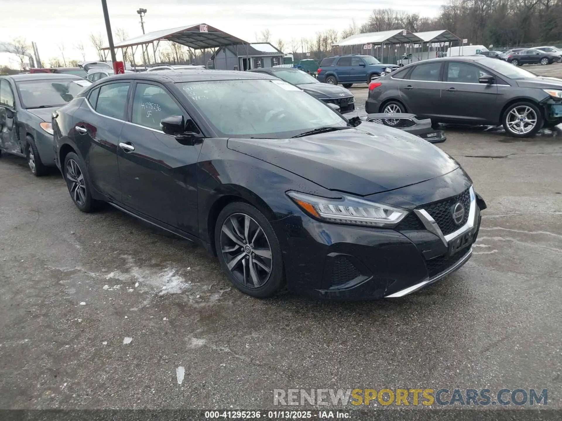 1 Photograph of a damaged car 1N4AA6AV3KC366377 NISSAN MAXIMA 2019
