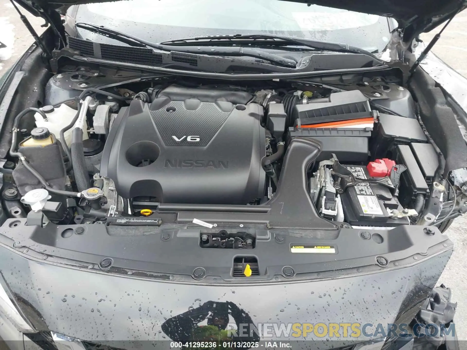 10 Photograph of a damaged car 1N4AA6AV3KC366377 NISSAN MAXIMA 2019