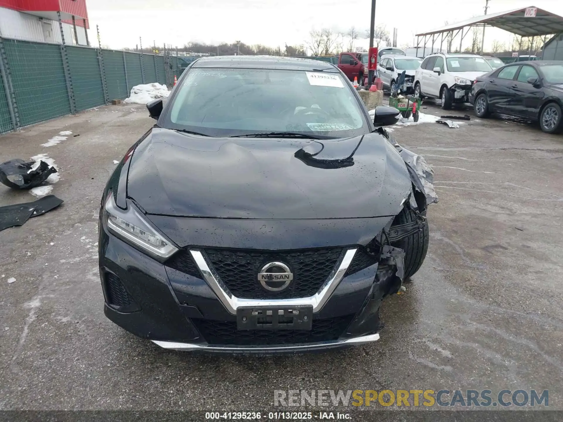12 Photograph of a damaged car 1N4AA6AV3KC366377 NISSAN MAXIMA 2019