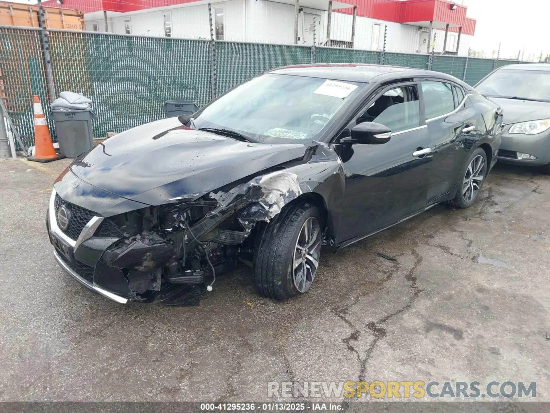 2 Photograph of a damaged car 1N4AA6AV3KC366377 NISSAN MAXIMA 2019