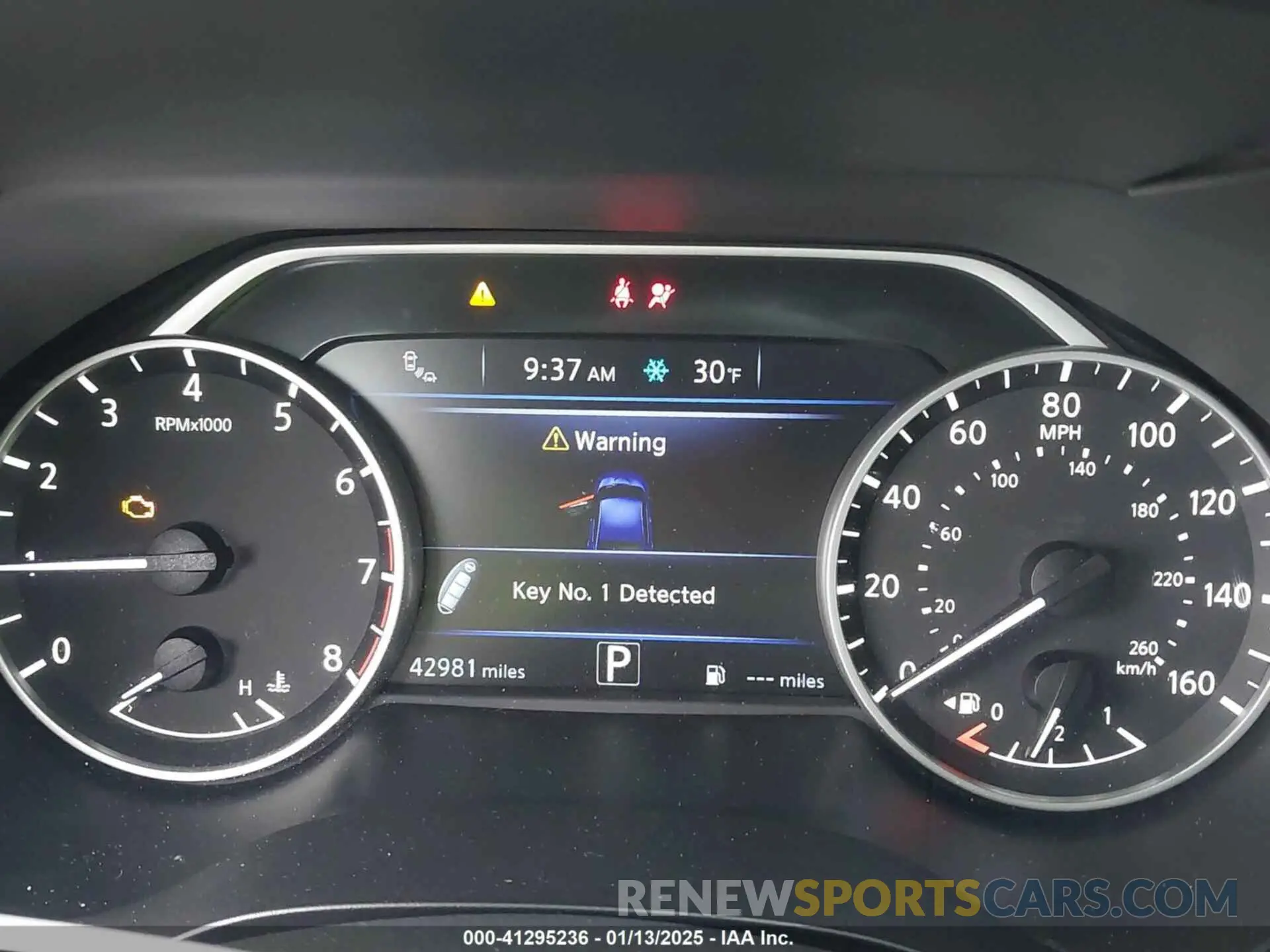 7 Photograph of a damaged car 1N4AA6AV3KC366377 NISSAN MAXIMA 2019