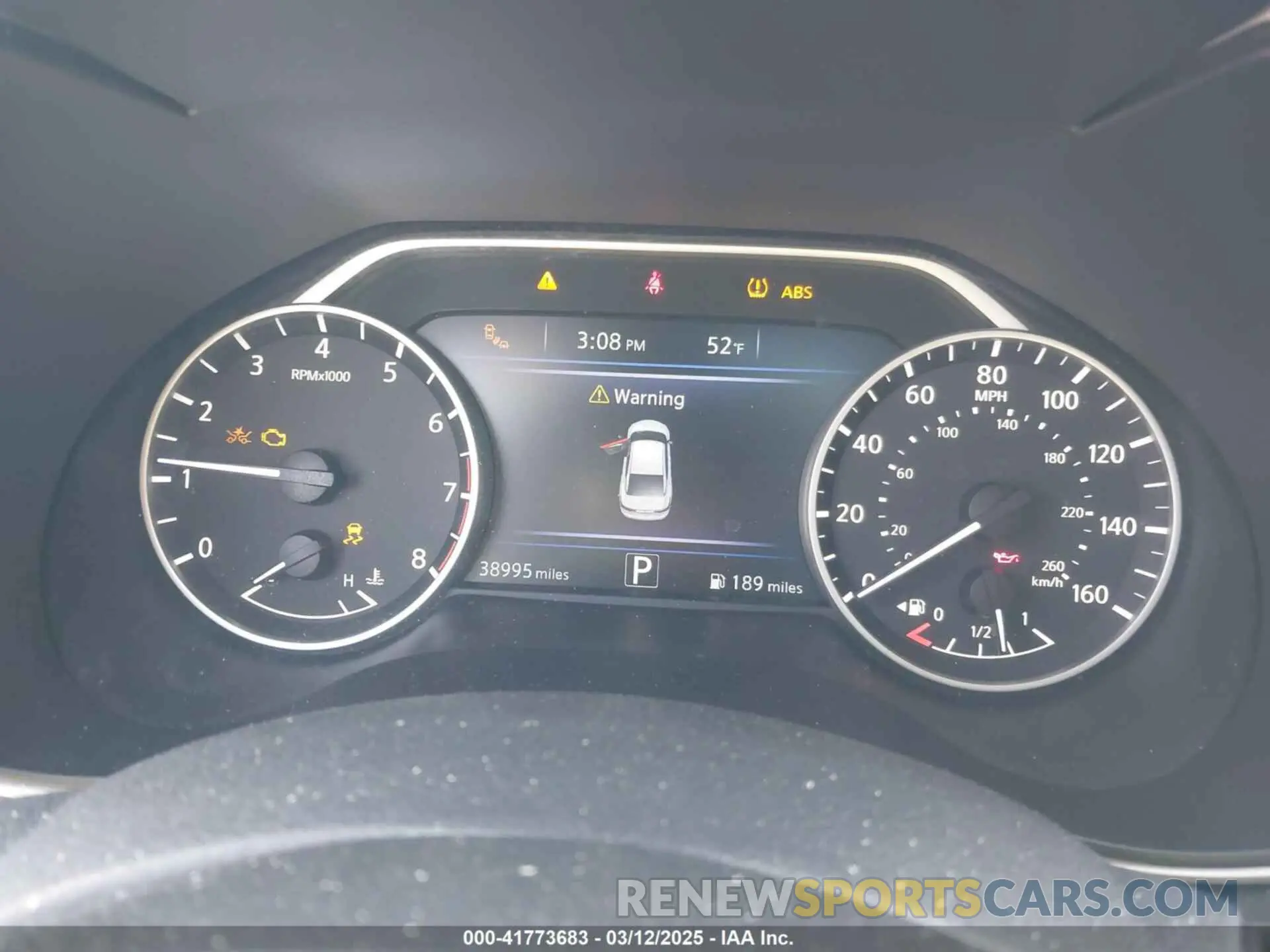 7 Photograph of a damaged car 1N4AA6AV3KC366766 NISSAN MAXIMA 2019