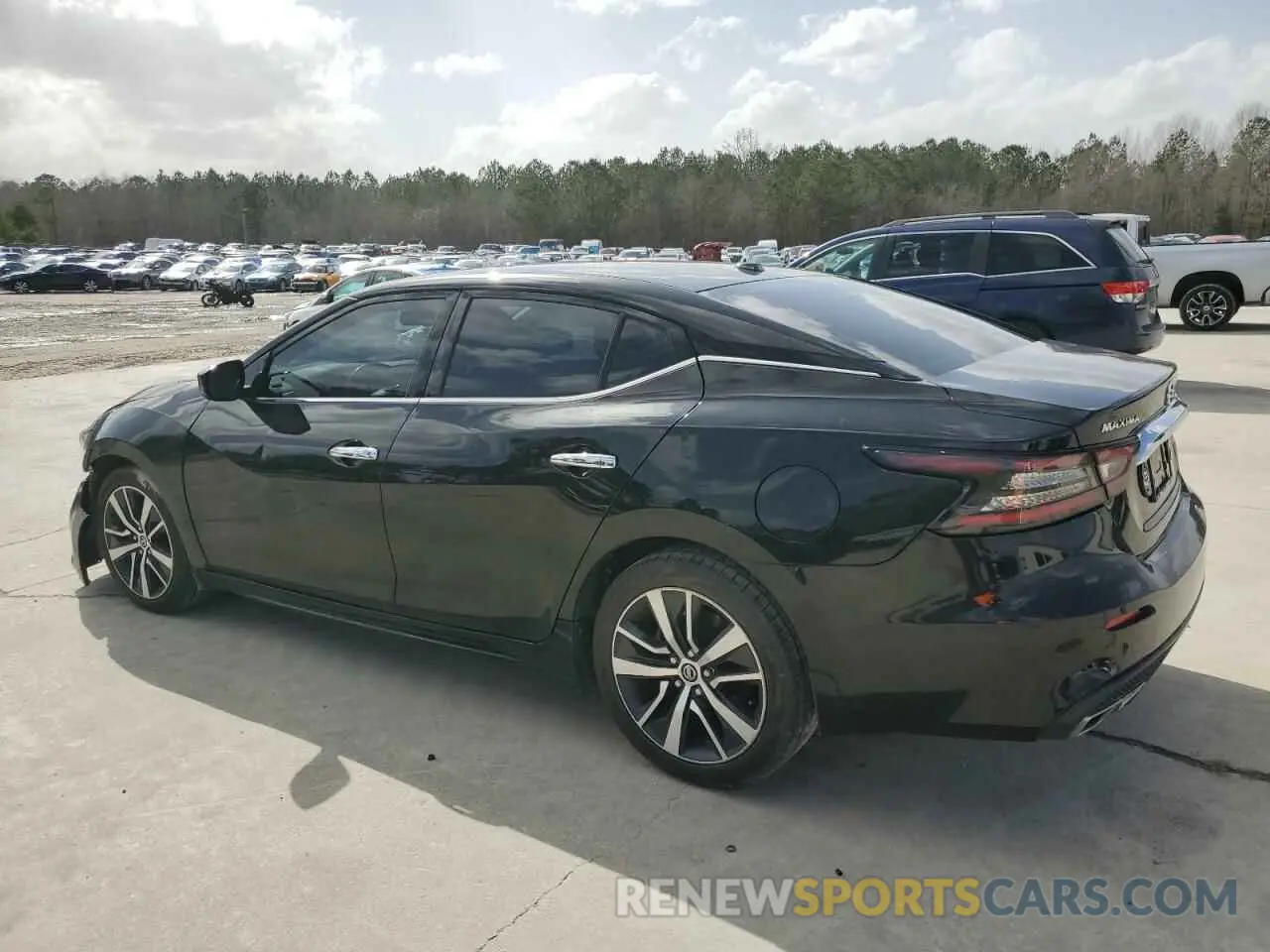 2 Photograph of a damaged car 1N4AA6AV3KC377332 NISSAN MAXIMA 2019