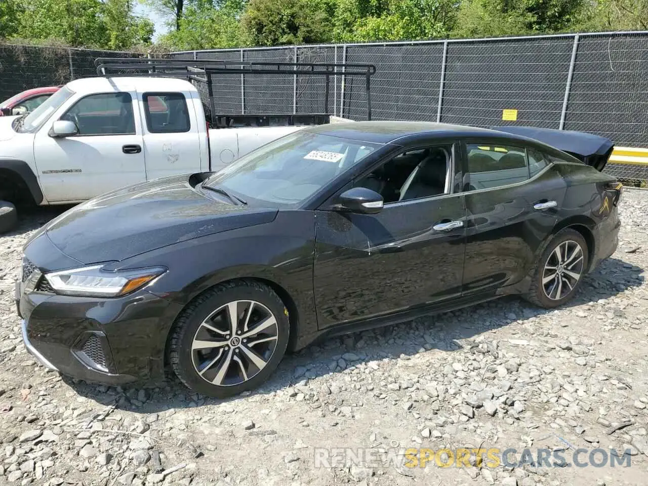 1 Photograph of a damaged car 1N4AA6AV3KC379050 NISSAN MAXIMA 2019