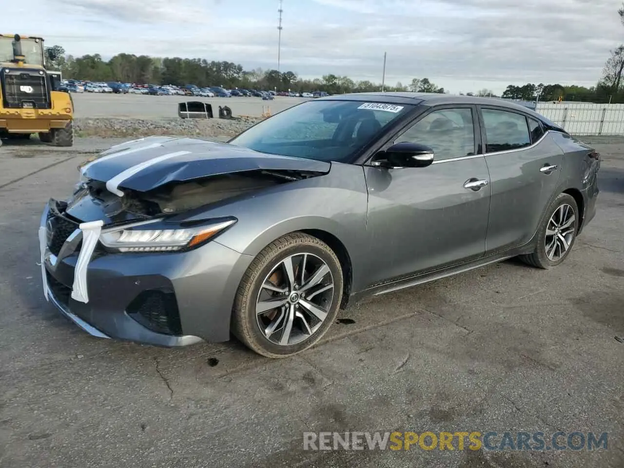 1 Photograph of a damaged car 1N4AA6AV3KC382286 NISSAN MAXIMA 2019