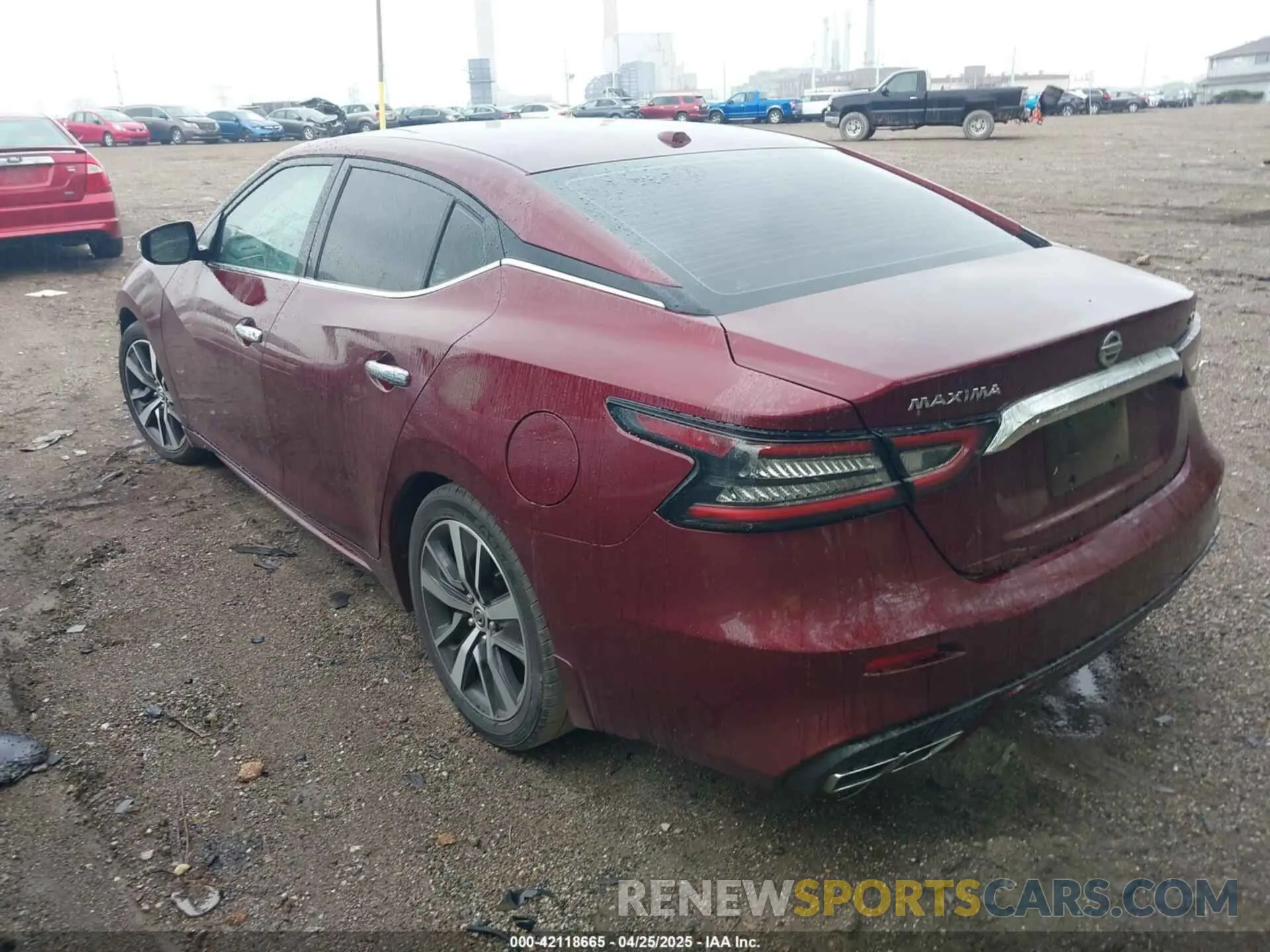3 Photograph of a damaged car 1N4AA6AV4KC361687 NISSAN MAXIMA 2019