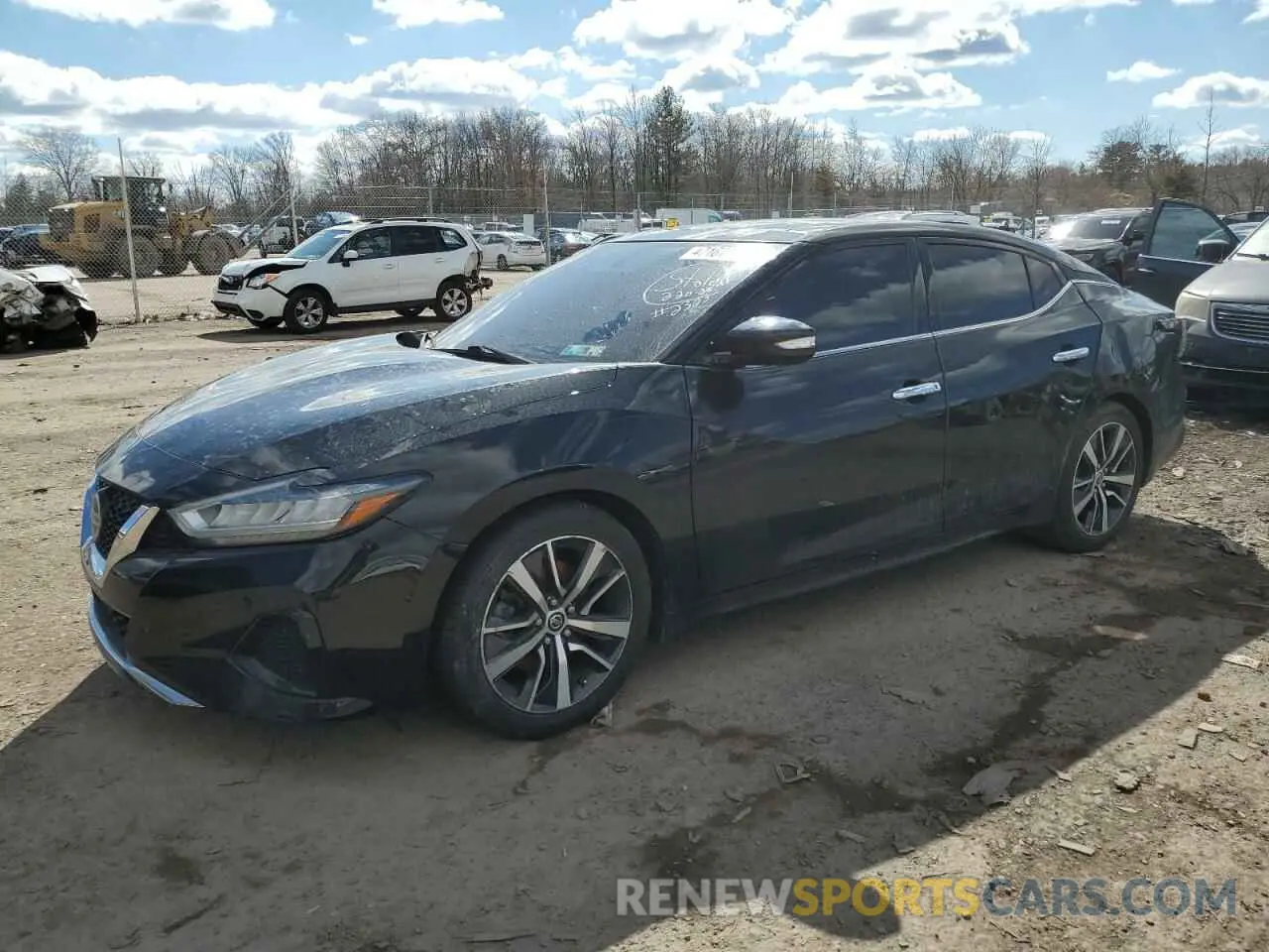 1 Photograph of a damaged car 1N4AA6AV4KC362323 NISSAN MAXIMA 2019