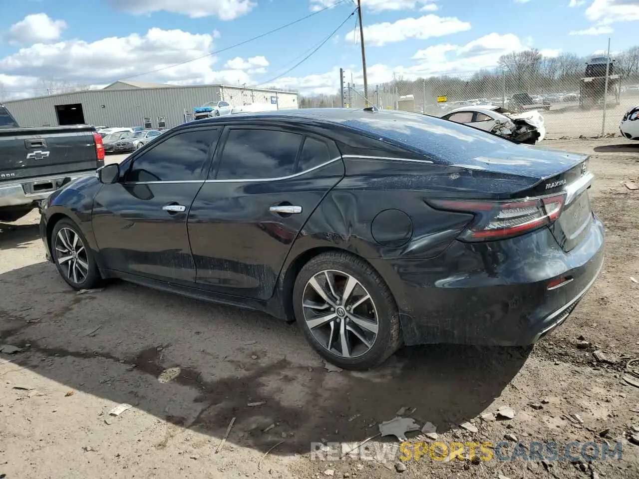2 Photograph of a damaged car 1N4AA6AV4KC362323 NISSAN MAXIMA 2019