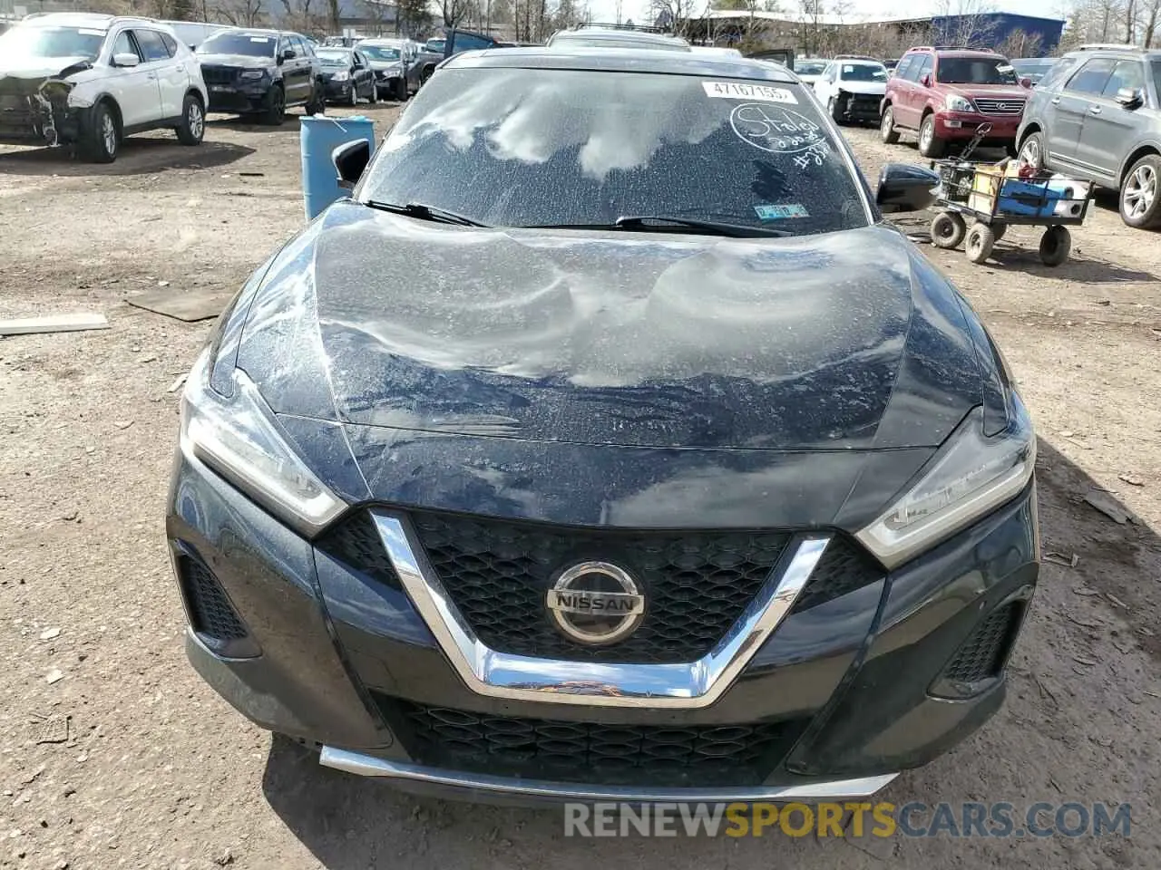 5 Photograph of a damaged car 1N4AA6AV4KC362323 NISSAN MAXIMA 2019