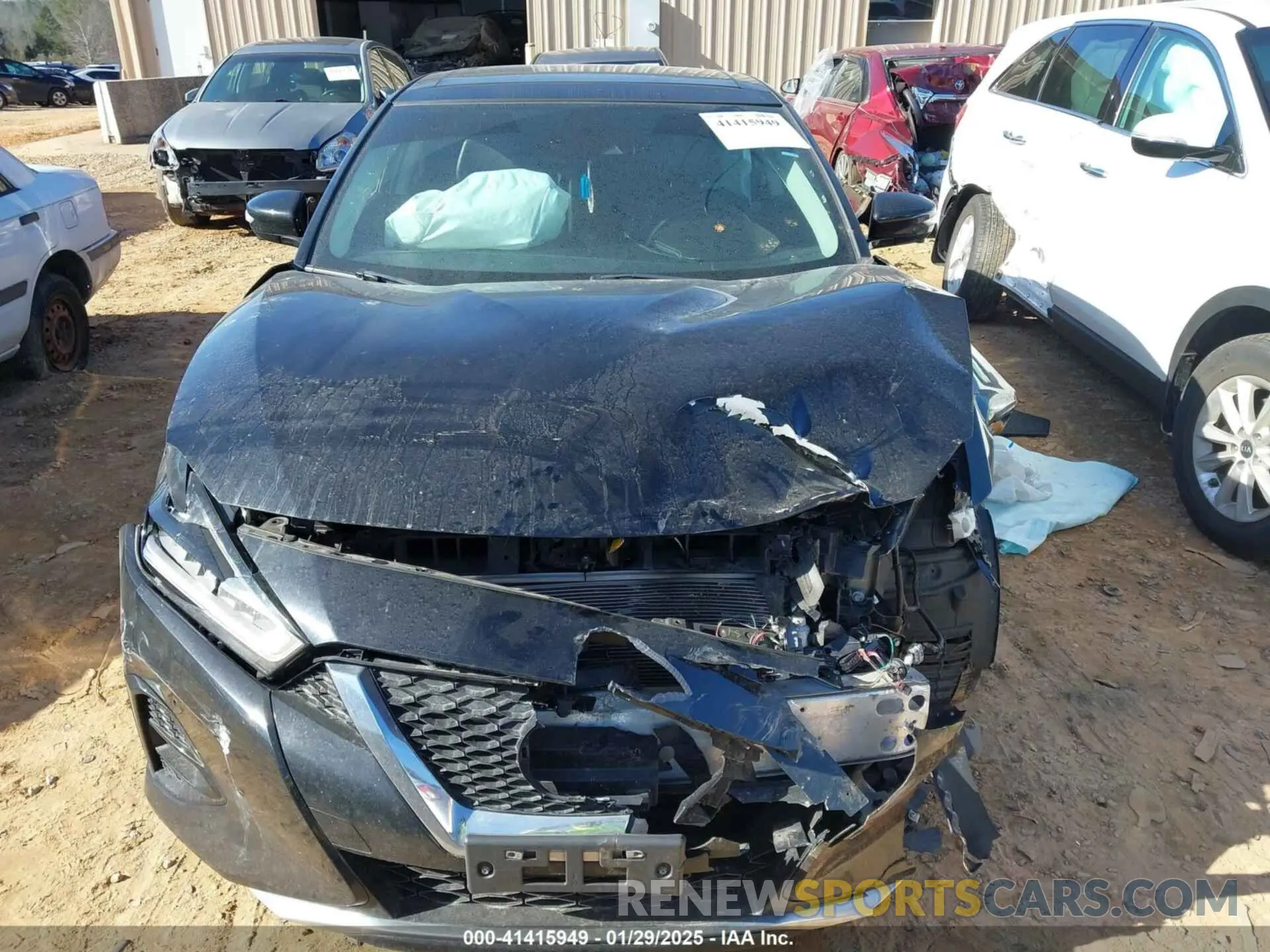 12 Photograph of a damaged car 1N4AA6AV4KC363424 NISSAN MAXIMA 2019