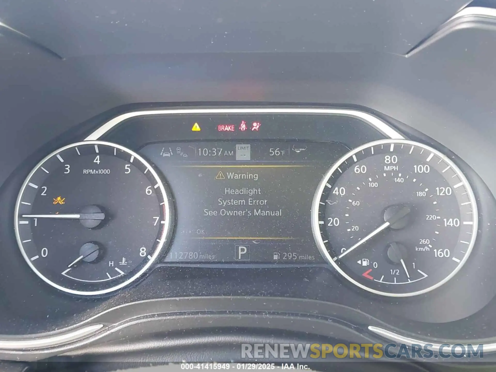7 Photograph of a damaged car 1N4AA6AV4KC363424 NISSAN MAXIMA 2019