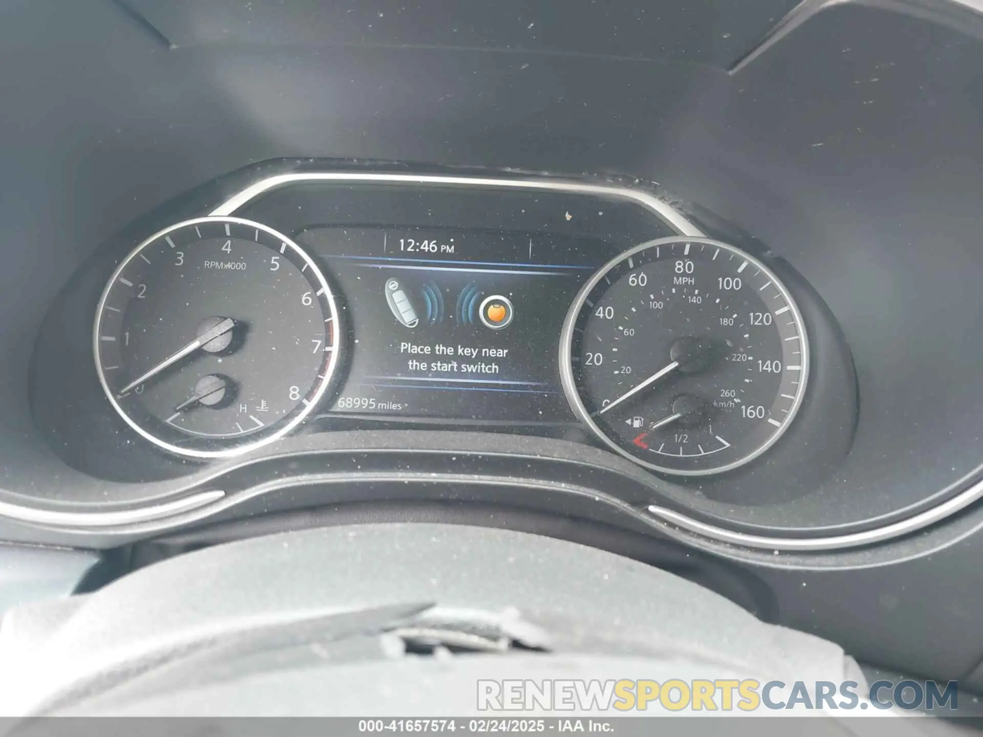 7 Photograph of a damaged car 1N4AA6AV4KC373824 NISSAN MAXIMA 2019