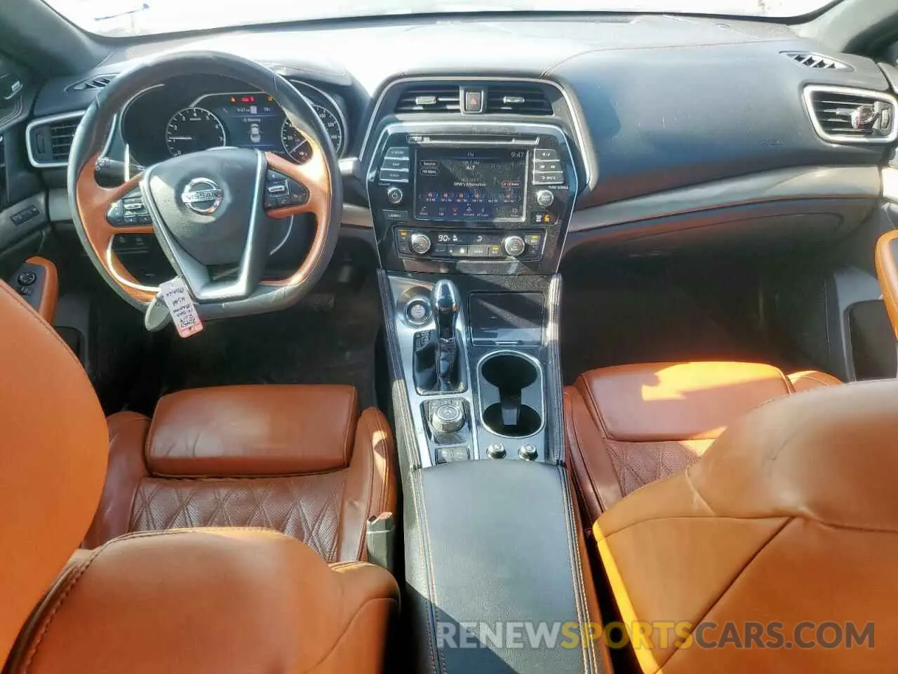 8 Photograph of a damaged car 1N4AA6AV4KC375072 NISSAN MAXIMA 2019