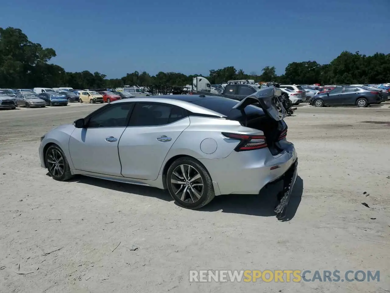2 Photograph of a damaged car 1N4AA6AV4KC379364 NISSAN MAXIMA 2019