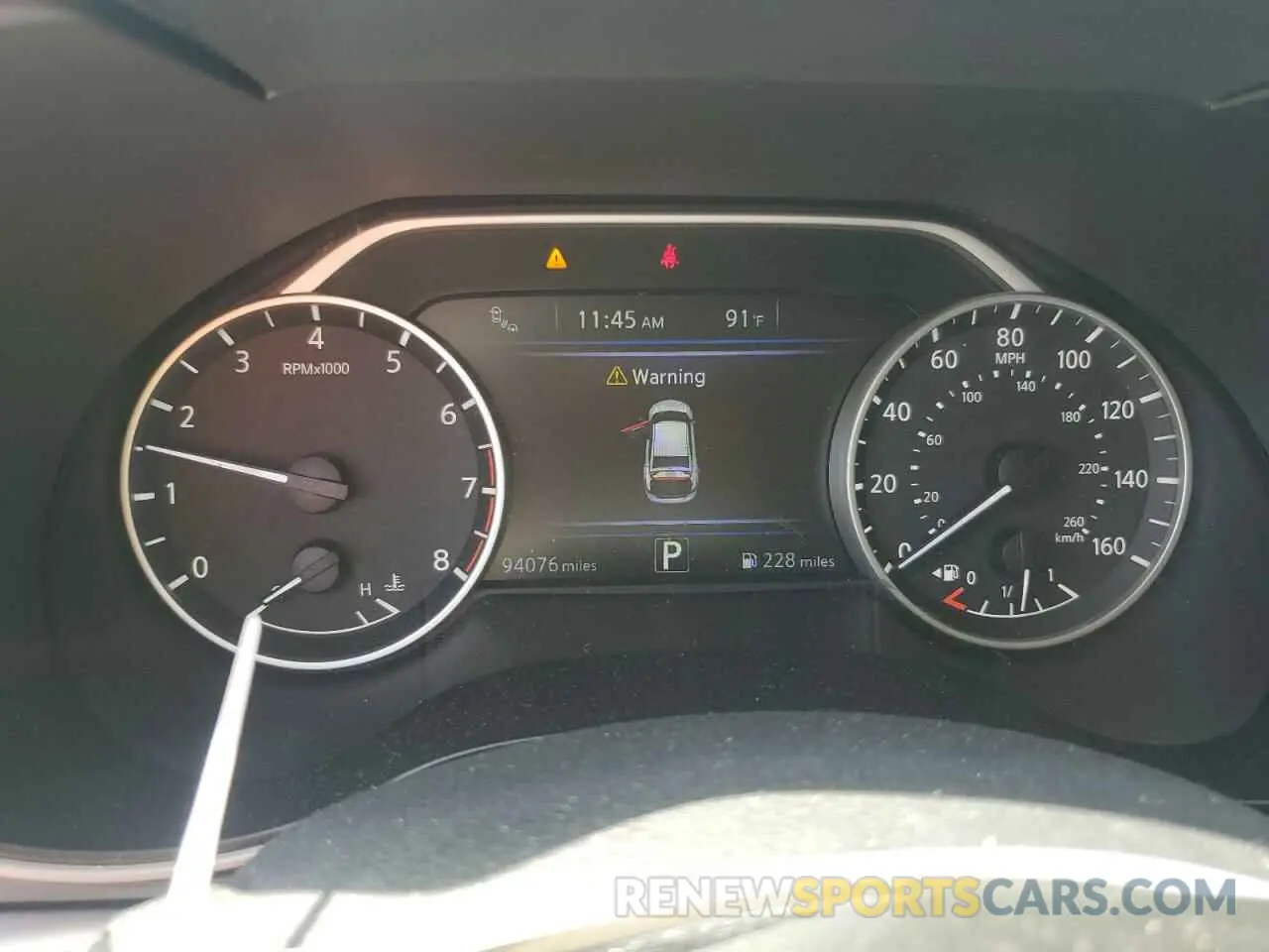 9 Photograph of a damaged car 1N4AA6AV4KC379364 NISSAN MAXIMA 2019