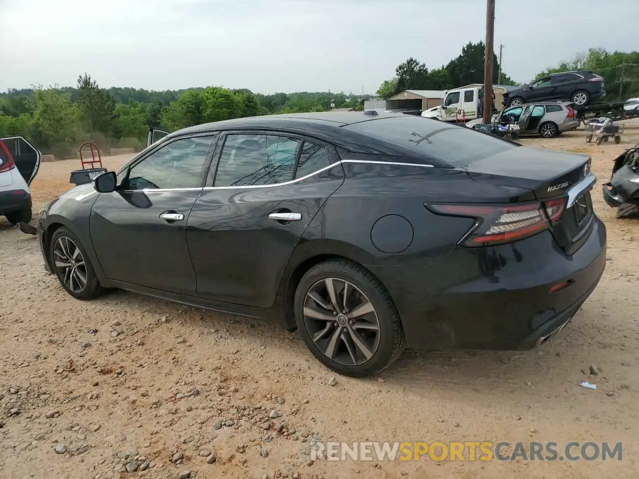 2 Photograph of a damaged car 1N4AA6AV5KC366719 NISSAN MAXIMA 2019