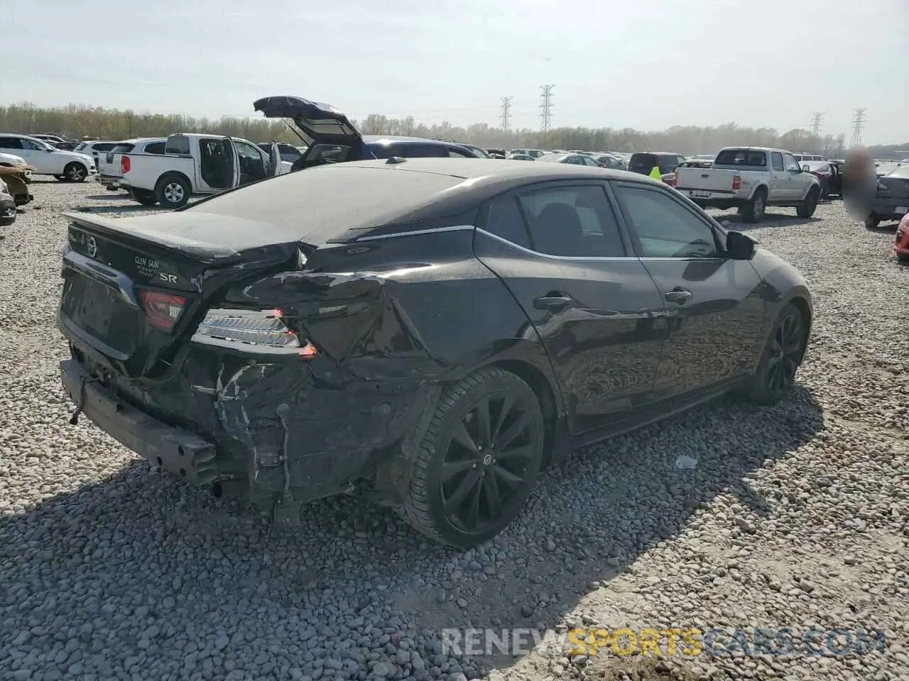 3 Photograph of a damaged car 1N4AA6AV5KC367028 NISSAN MAXIMA 2019
