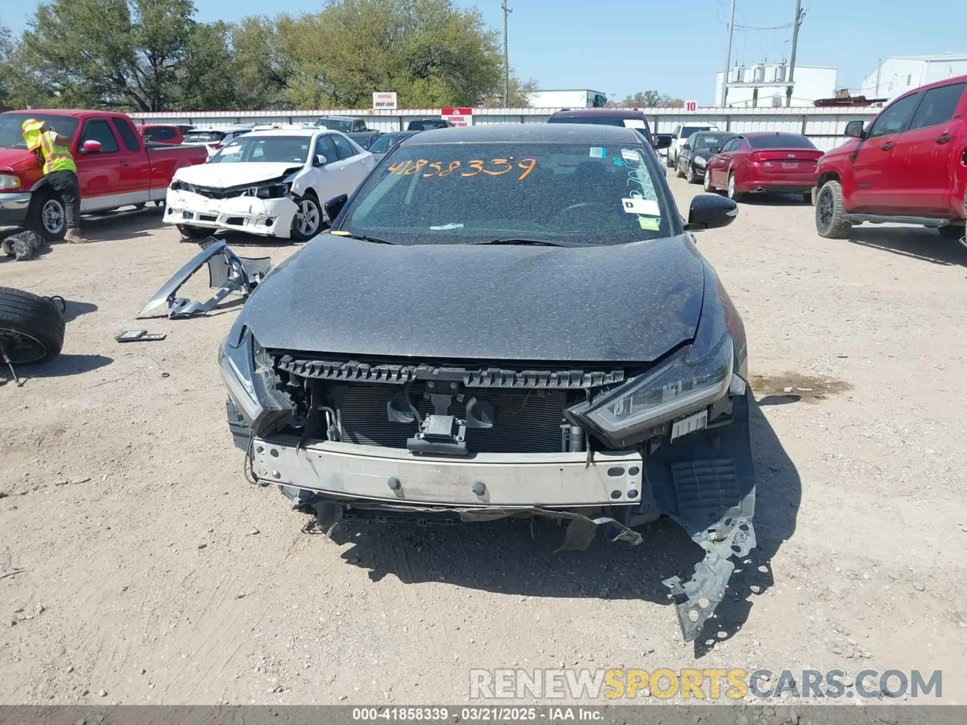 12 Photograph of a damaged car 1N4AA6AV5KC370625 NISSAN MAXIMA 2019