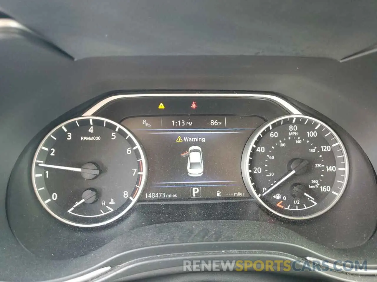 9 Photograph of a damaged car 1N4AA6AV5KC371533 NISSAN MAXIMA 2019