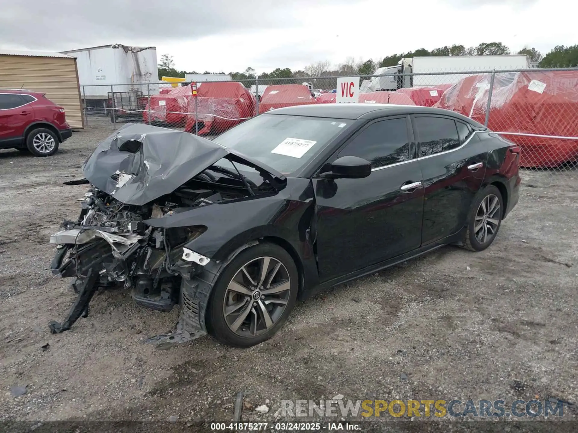 2 Photograph of a damaged car 1N4AA6AV5KC371760 NISSAN MAXIMA 2019