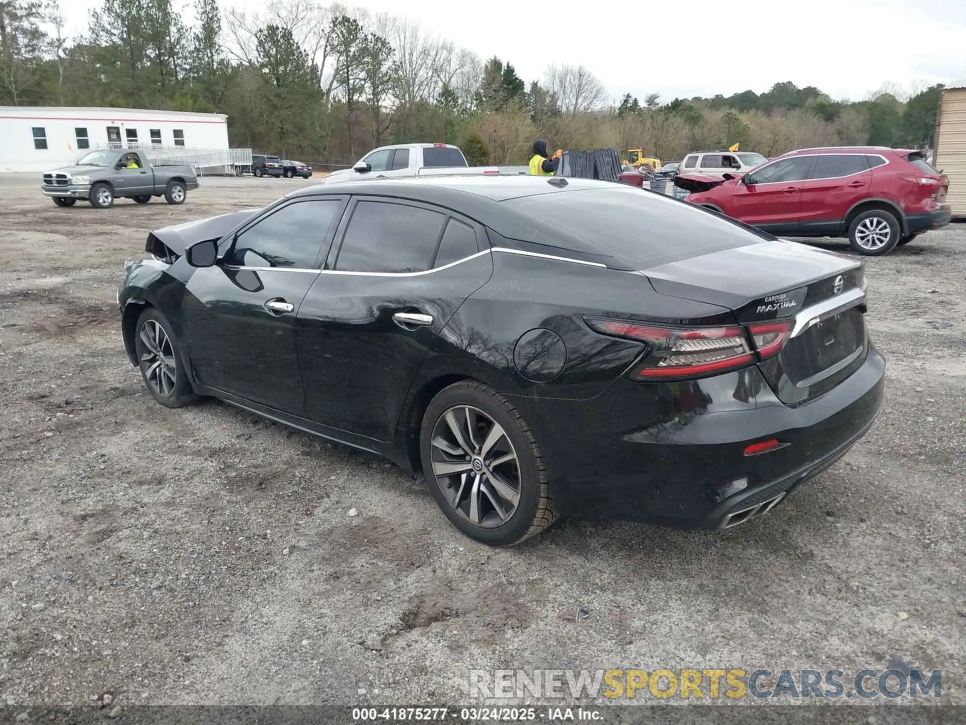 3 Photograph of a damaged car 1N4AA6AV5KC371760 NISSAN MAXIMA 2019
