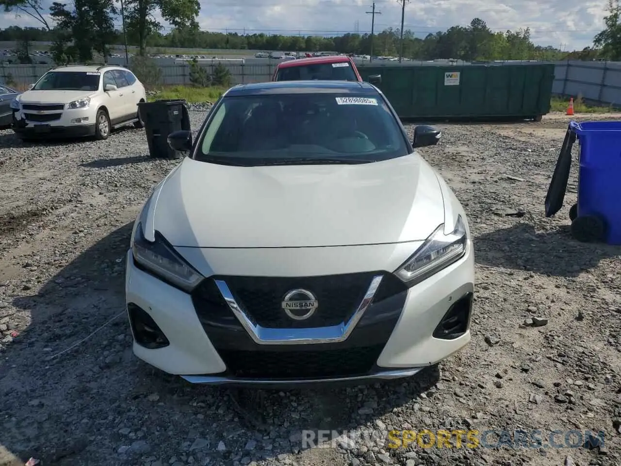 5 Photograph of a damaged car 1N4AA6AV5KC375016 NISSAN MAXIMA 2019