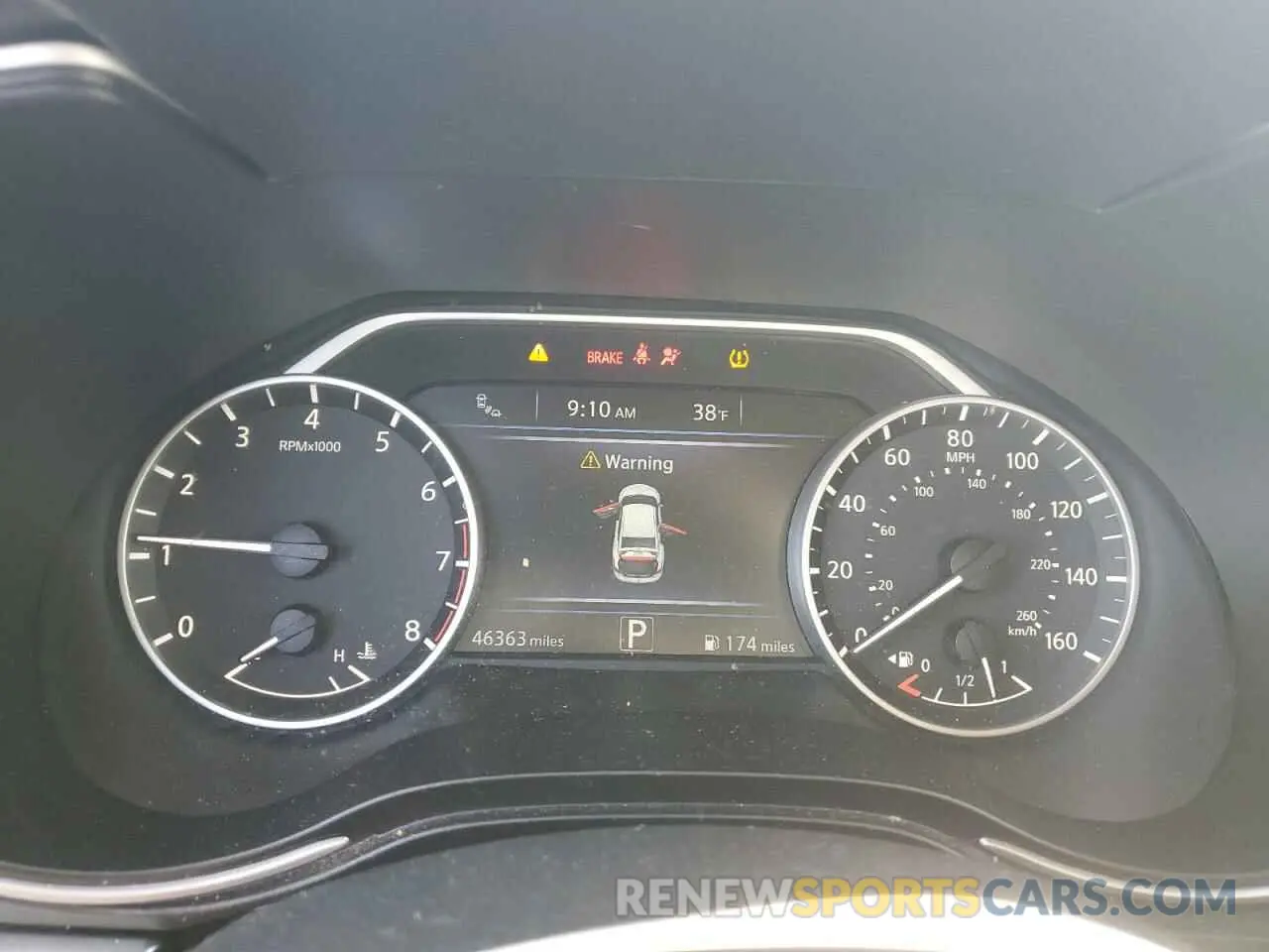 9 Photograph of a damaged car 1N4AA6AV5KC375520 NISSAN MAXIMA 2019
