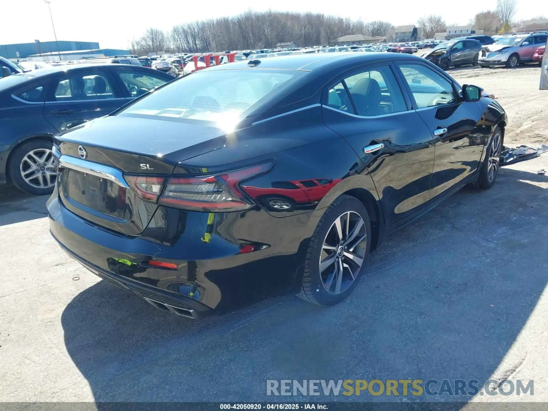 4 Photograph of a damaged car 1N4AA6AV5KC376053 NISSAN MAXIMA 2019